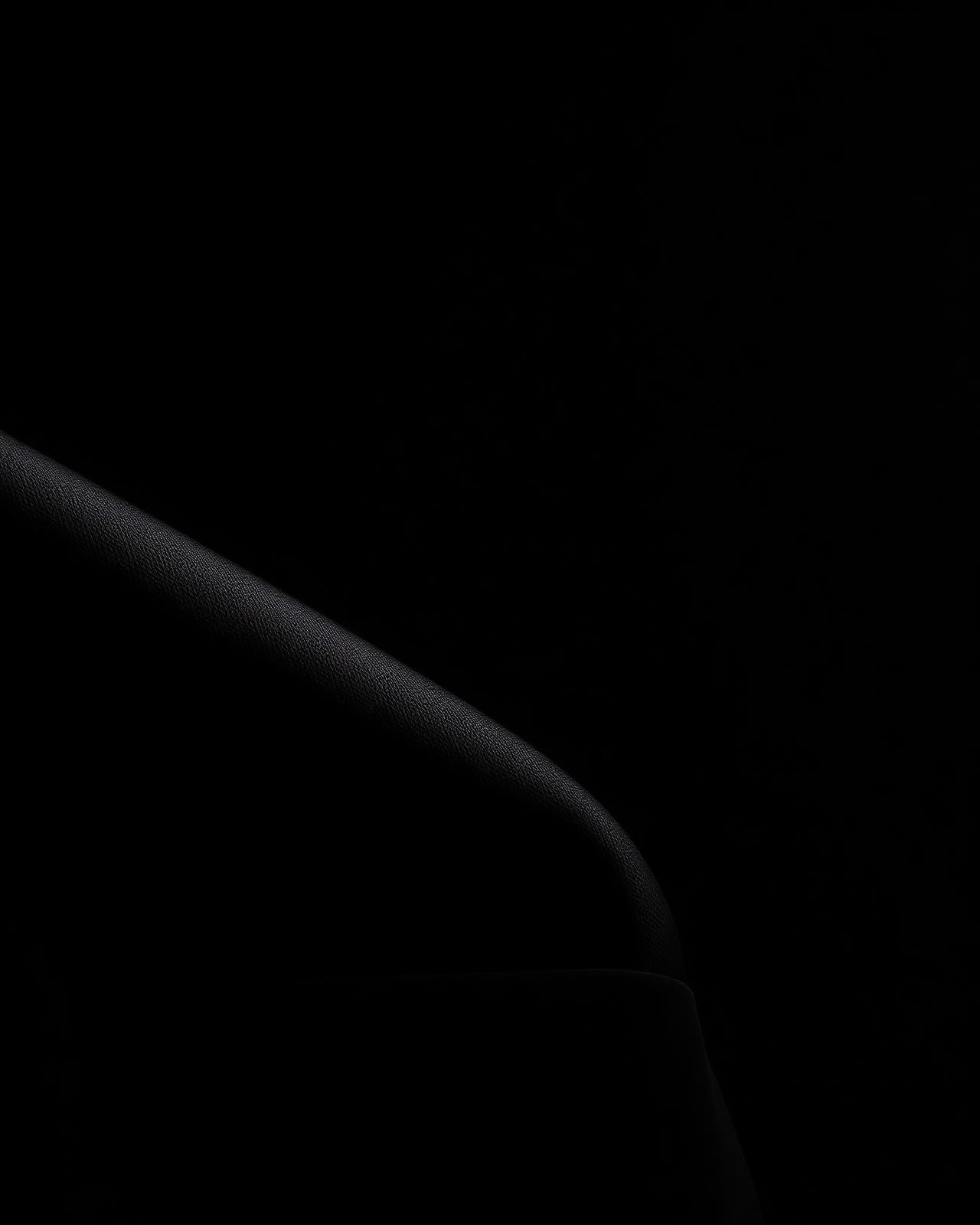 Dark fabric and shadow study